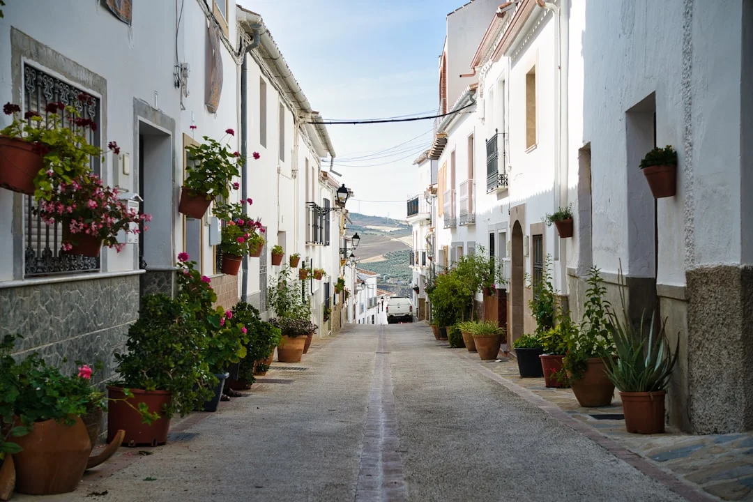 andalusian village street