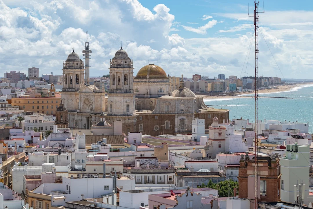 Cadiz old town cathedral