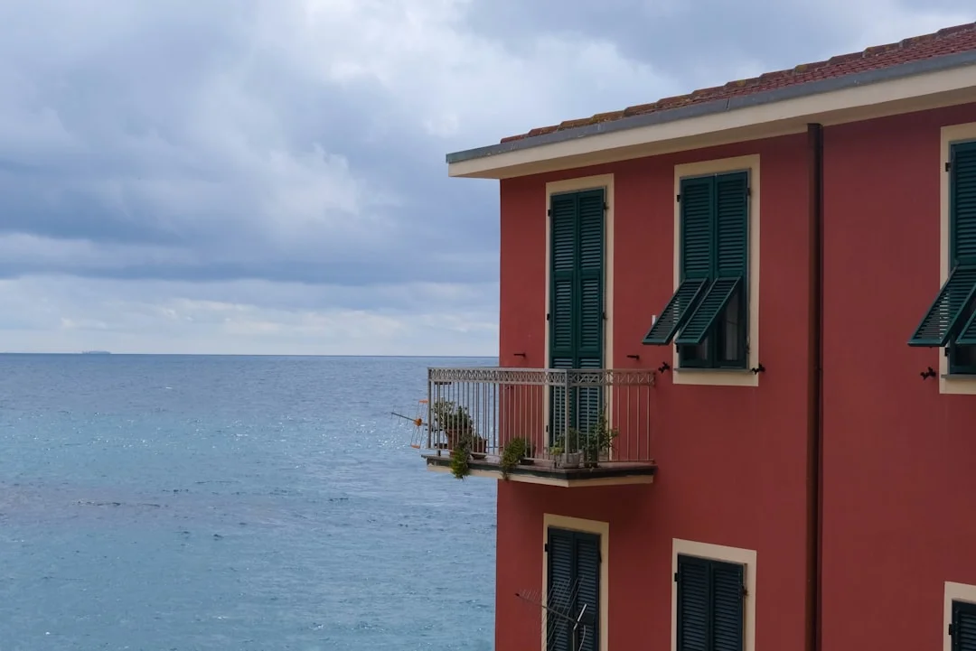 coastal house sea